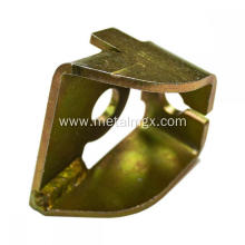 Yellow Zinc Plated Steel Cable Anchor Bracket
